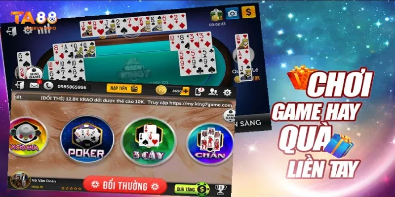 Khám phá thế giới trò chơi Casino TA88 đỉnh cao