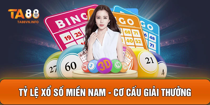 Tỷ lệ xổ số Miền Nam - Cơ cấu giải thưởng